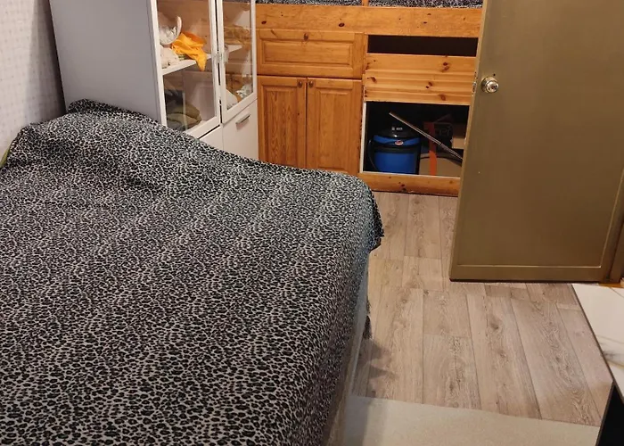 Your In A Three-room With A Shared Kitchen, Bathroom, And Toilet Daire